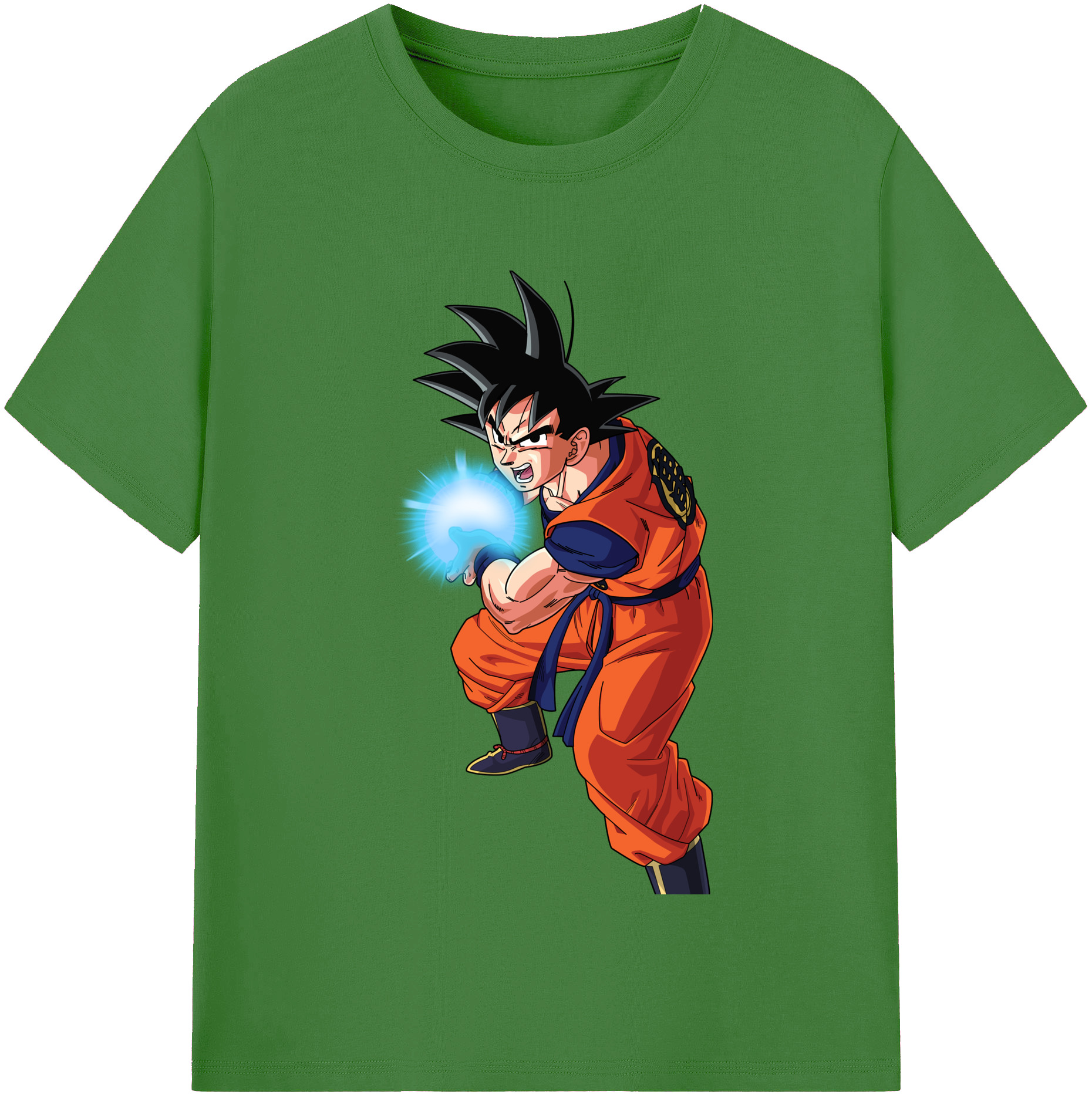 （画像用） ドラゴンボール 孫悟空（そん ごくう）Son Goku カカロット DRAGON BALL Kakarotto レディースカジュアルプリントTシャツ（綿100％）